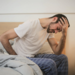 man in distress