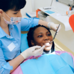 woman dentist